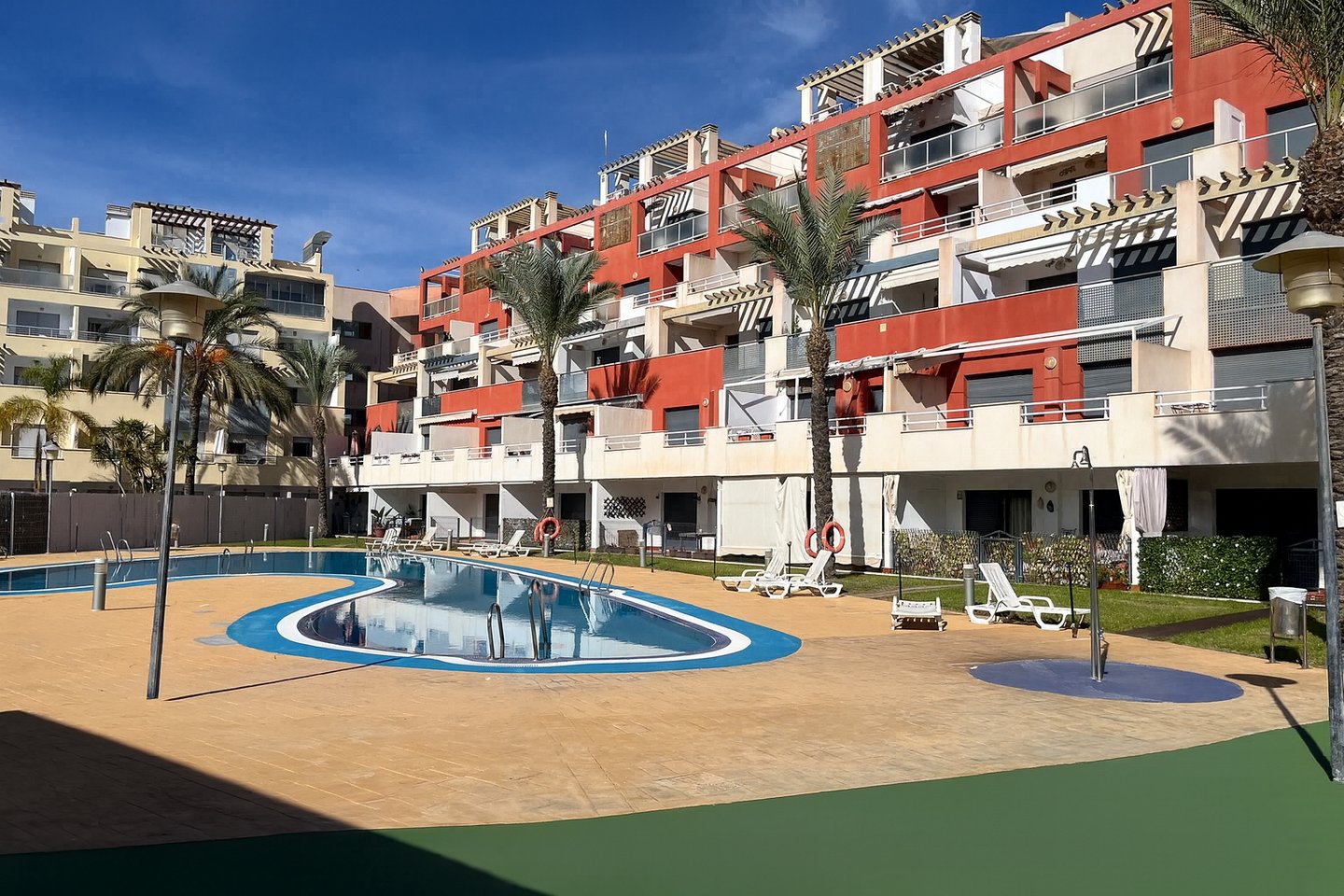 Pool area